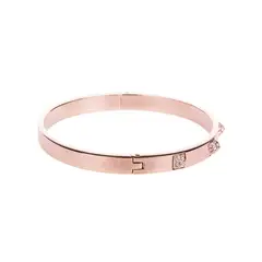 SWAROVSKI - Understated Luxury Rose Gold-Plated Bracelet - Rose Gold S