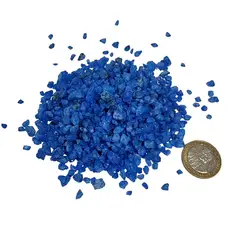 GENERICO - Cuarzo Tamaño Arroz Color Azul 500 Gr.