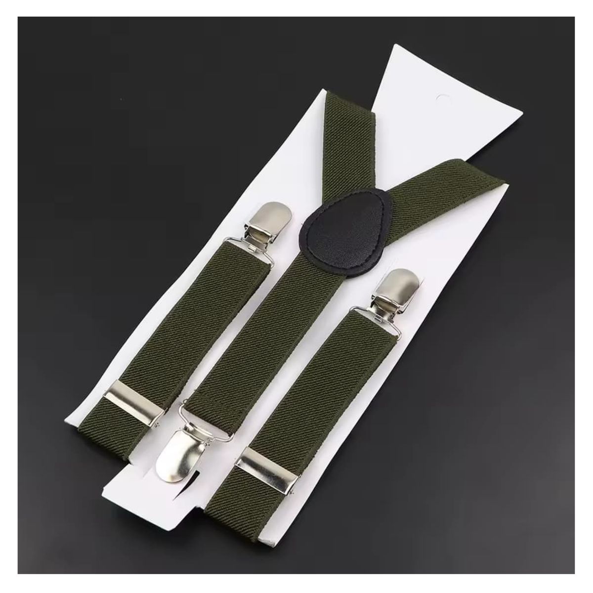 EKOL TACTICA MILITAR - Suspensor Tirantes Para Pantalones 3,5 Cm Colores Varios