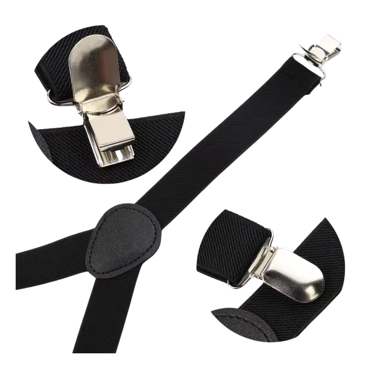 EKOL TACTICA MILITAR - Suspensor Tirantes Para Pantalones 3,5 Cm Colores Varios