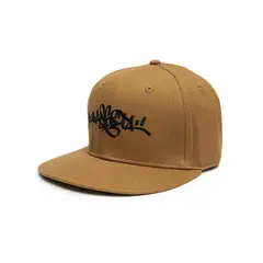 GANGSTA - Gorro Unisex Cp Snap Tag Café