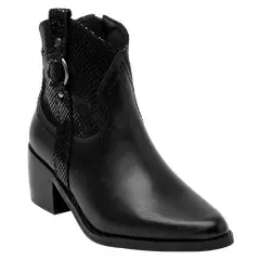 POLLINI - Botin Casual Mujer Negro