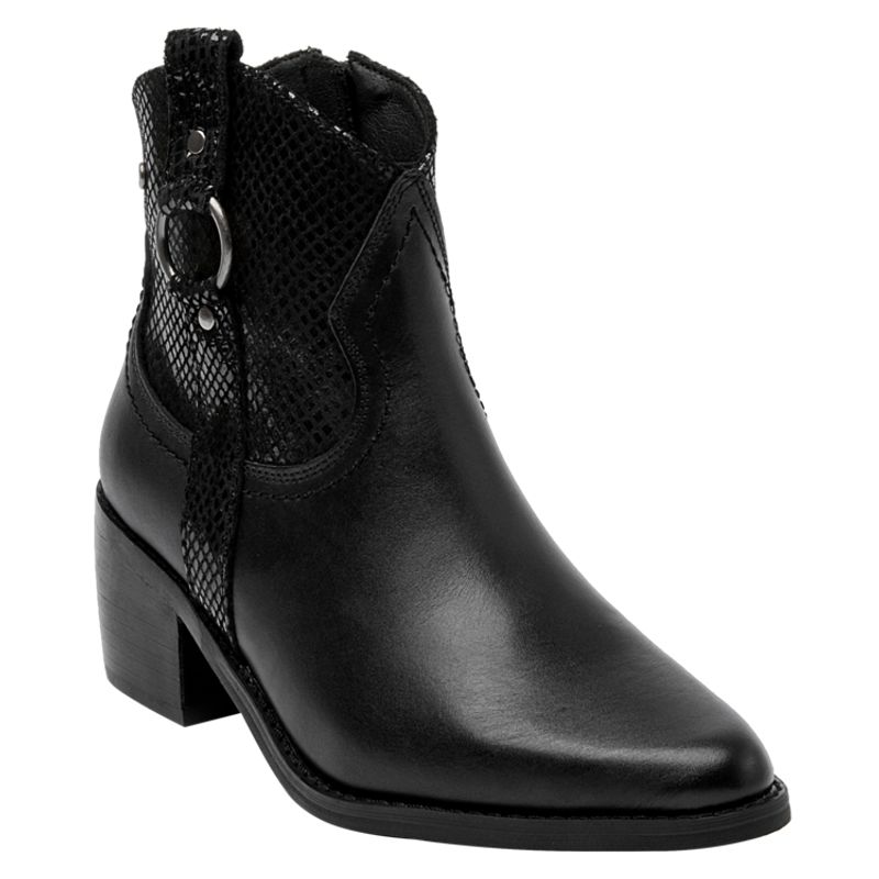 POLLINI - Botin Casual Mujer Negro Pollini