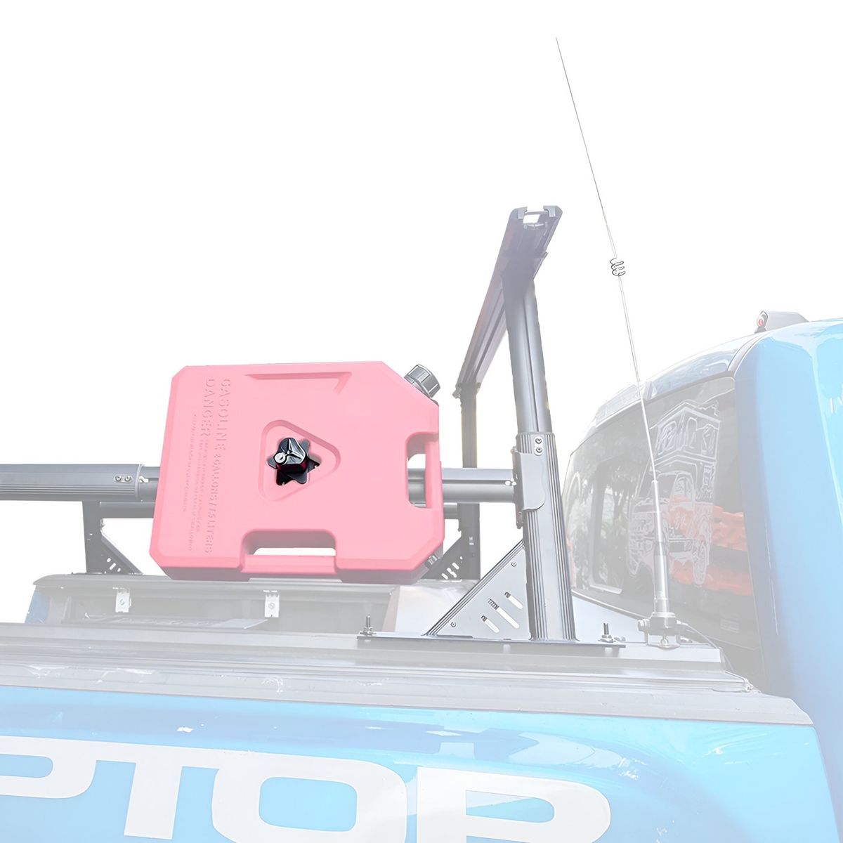 PICK UP - SOPORTE CON LLAVE PARA CONTENEDOR DE COMBUSTIBLE 12358 GALÓN