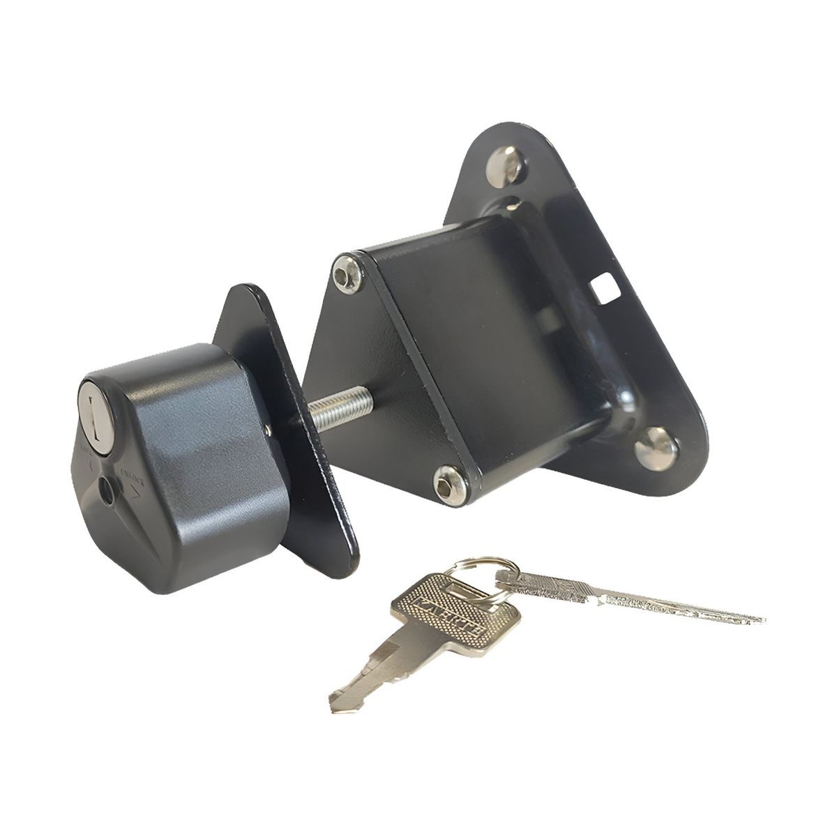 PICK UP - SOPORTE CON LLAVE PARA CONTENEDOR DE COMBUSTIBLE 12358 GALÓN