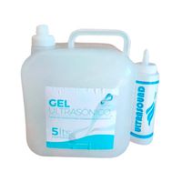 Gel Conductor Ultrasonido Incoloro 5 Litros + Dispensador - Transparente