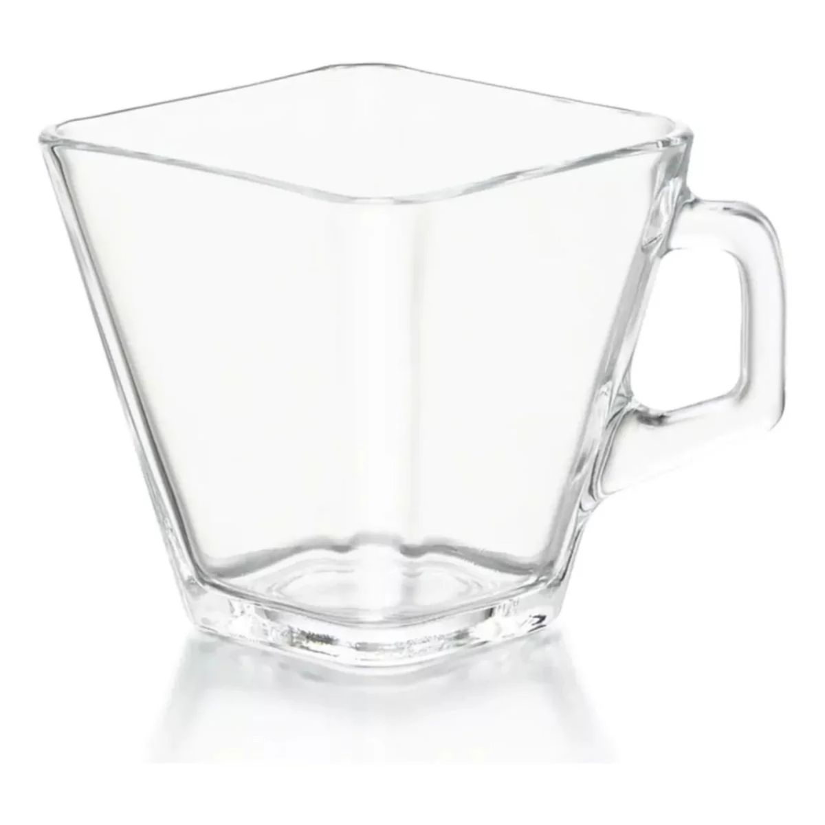 LIBBEY - Pack 6 Platos De Vidrio Postre + 6 Tazas Tempo