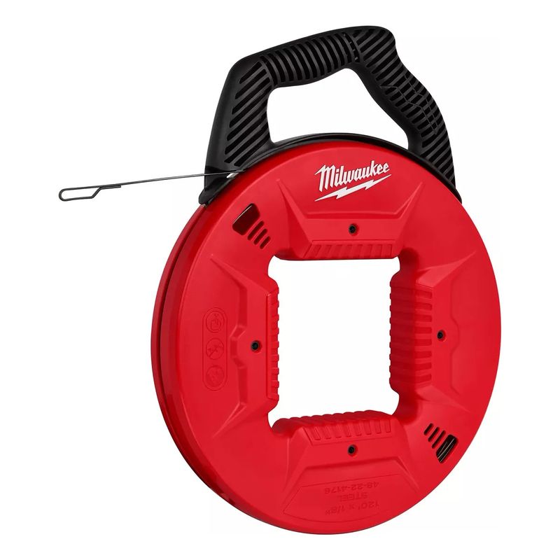 MILWAUKEE - Laucha Pasacable De Acero 7.6 Mts 1/8 Milwaukee- E.o