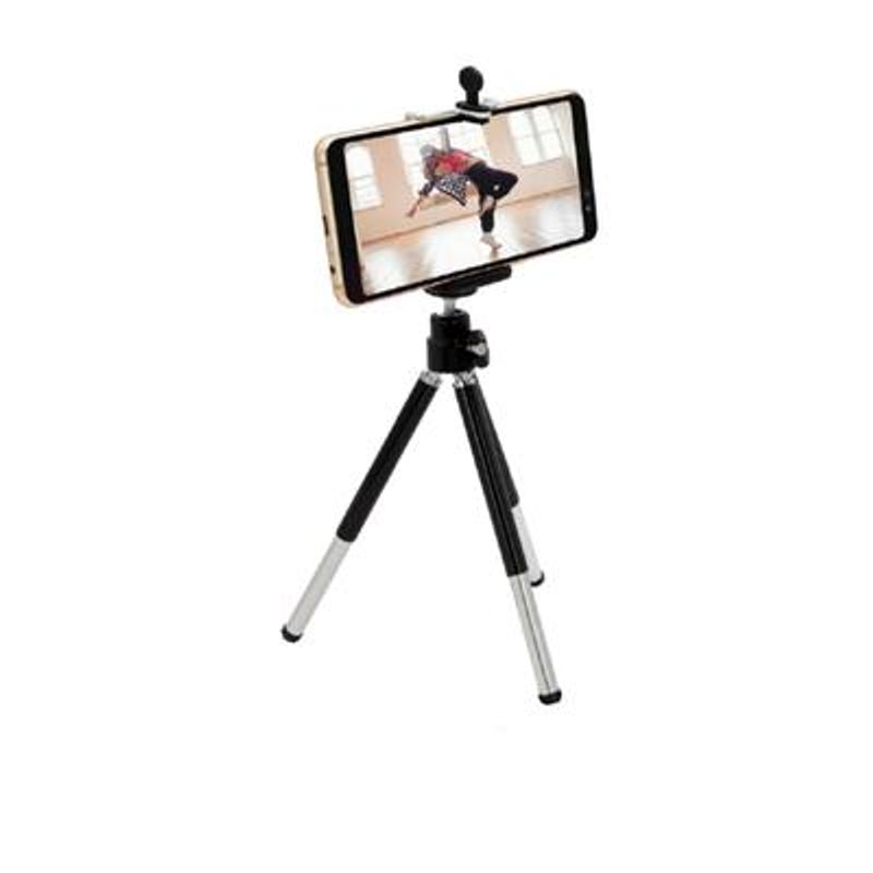 PHILCO - Tripode Philco Metálico Regulable Flexible - Negro