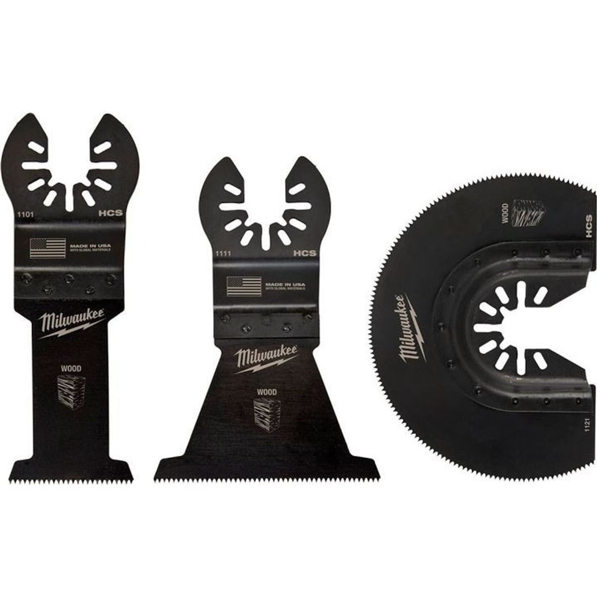 Accesorios Oscilantes Para Madera Milwaukee 3 Piezas.- E.o, marca MILWAUKEE - Foto Principal