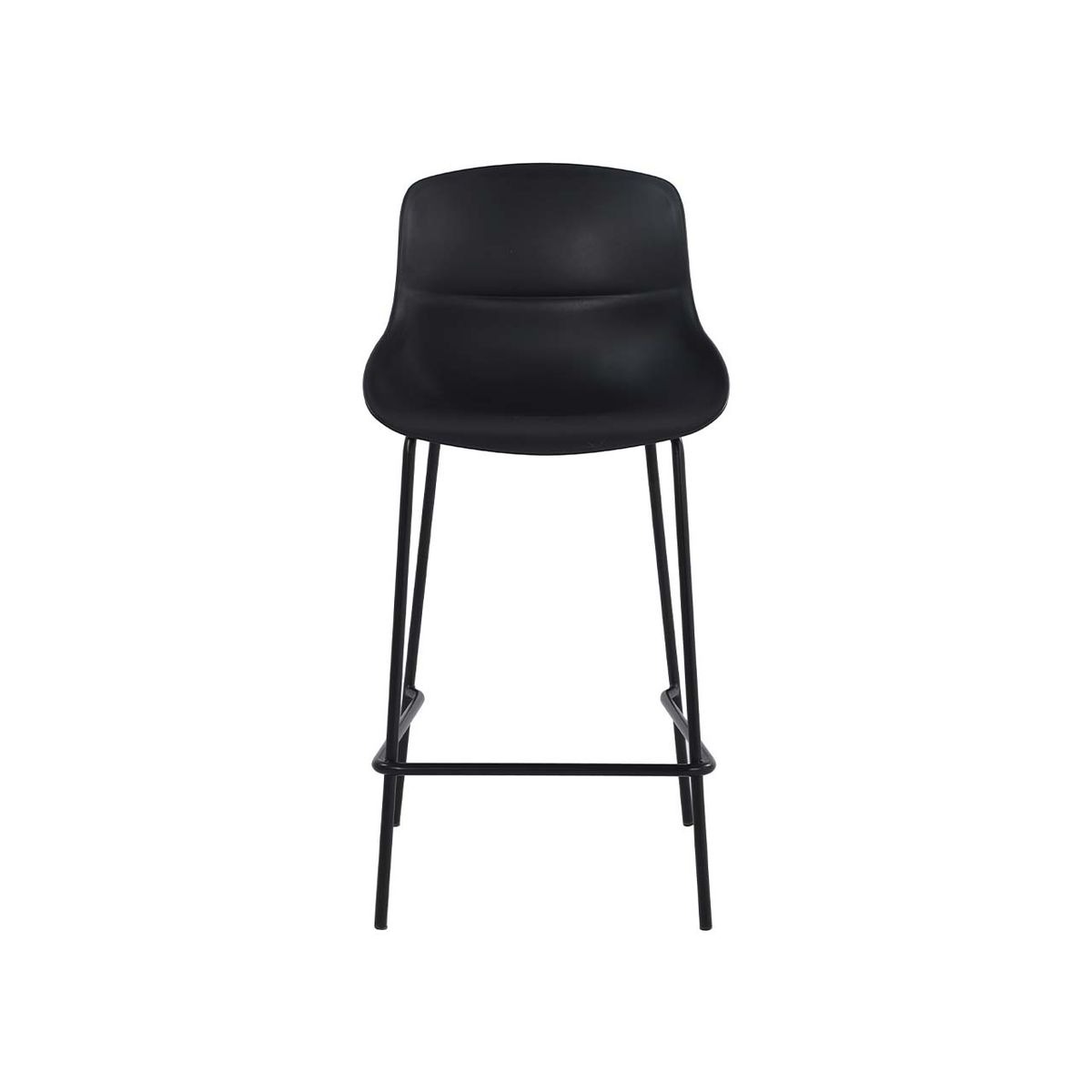 SUR DISEÑO - Silla Bar Greenwich Negro ALT 65CM