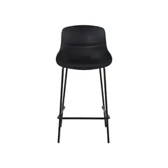 MUEBLES SUR - Silla Bar Greenwich Negro ALT 65CM