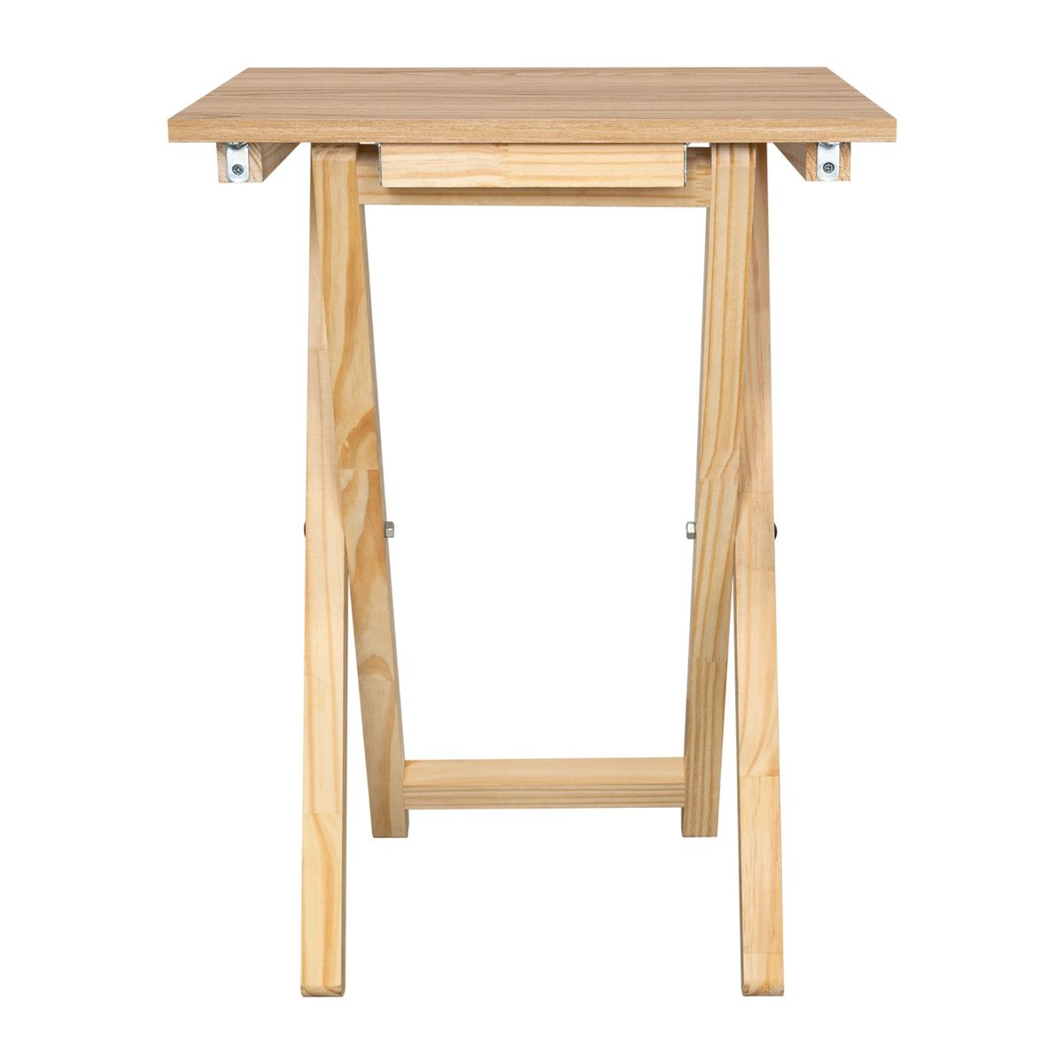 FMFURNITURE - Mesa Plegable 657X479X35 Cm Cafe Claro