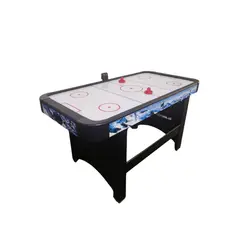 GENERICO - Air Hockey 1.52 Mts, White Premium Marcador Digital