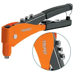 TRUPER - Remachadora Pop Manual 4 Boquillas