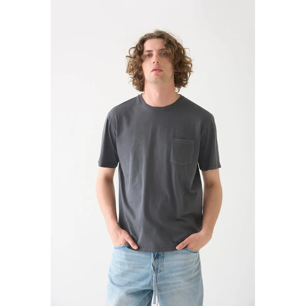 BRICK LONDON - Polera Manga Corta de Hombre 100% Algodón