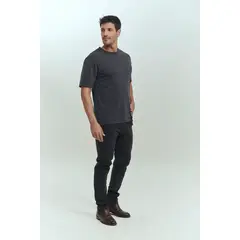 BRICK LONDON - Polera Manga Corta de Hombre 100% Algodón