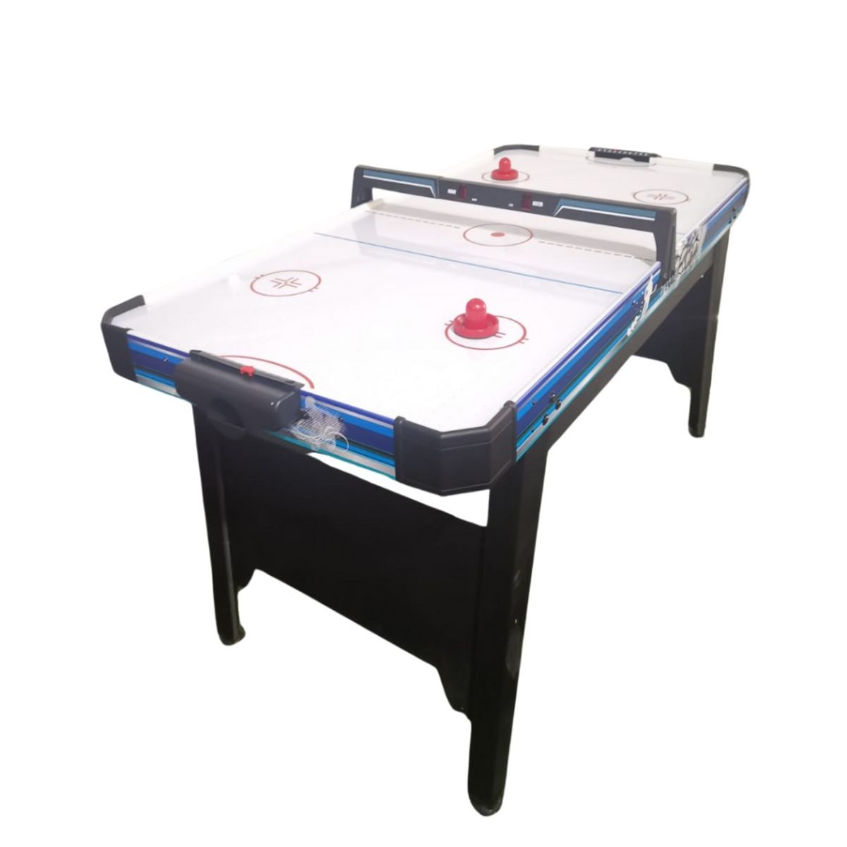 GENERICO - Air Hockey Blue Premium 5FT Marcador Digital Aéreo 1.52 mts