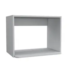 FMFURNITURE - Mueble Para Microondas 60X45X40 Cm Blanco