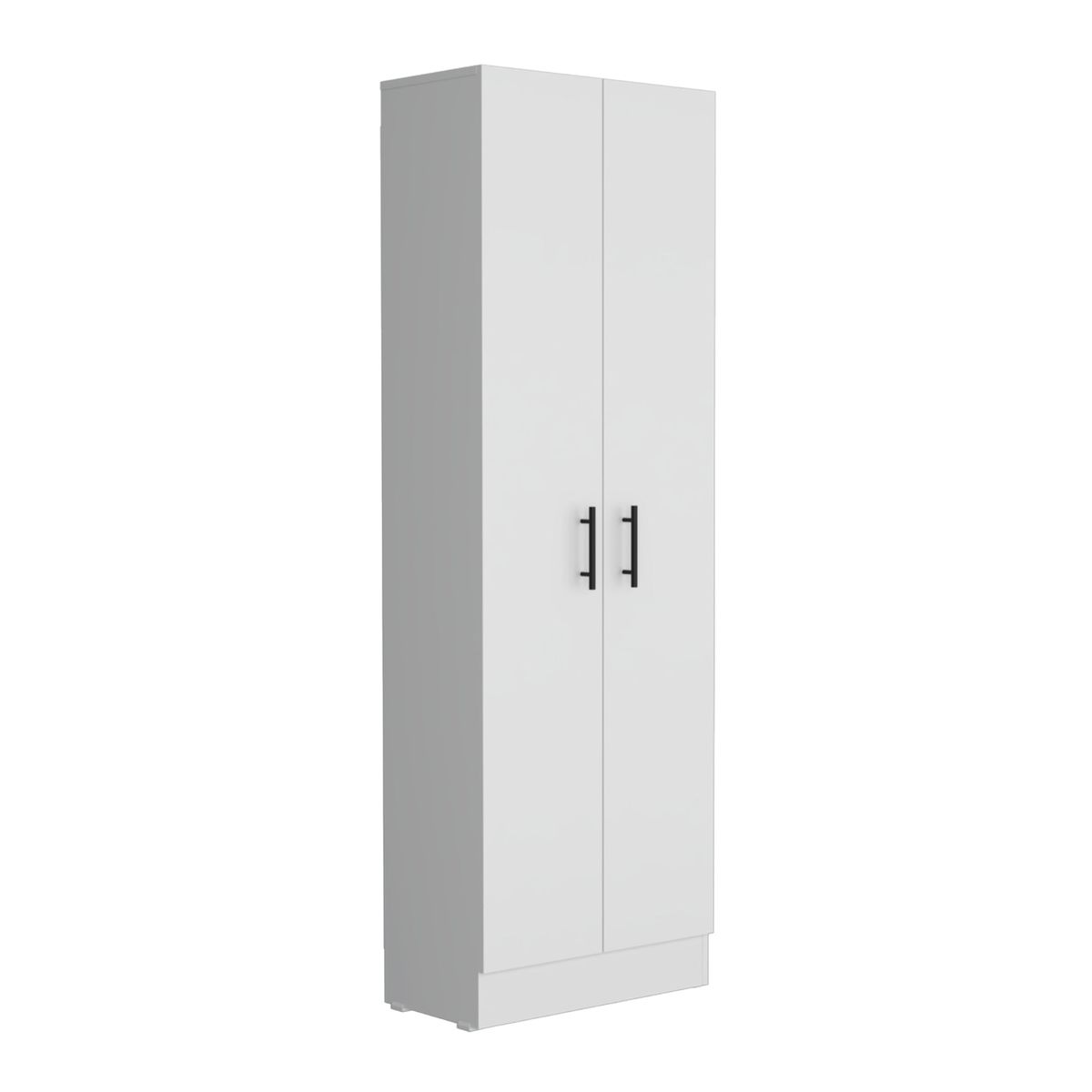 FMFURNITURE - Mueble Despensa Multiusos 170X56X302 Cm Blanco