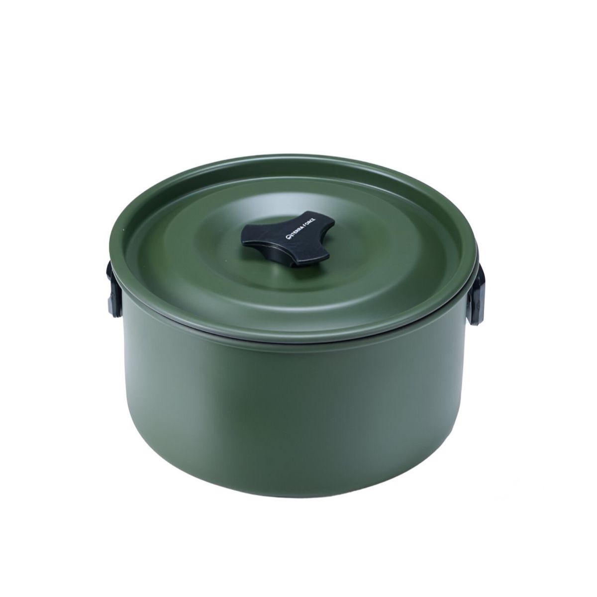 TERRA FORCE - SET OLLAS ALUMINIO ANTI-ADHERENTE 2 PIEZAS VERDE MILITAR