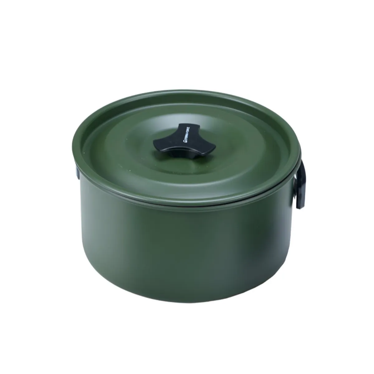 TERRA FORCE - SET OLLAS ALUMINIO ANTI-ADHERENTE 4 PIEZAS VERDE MILITAR