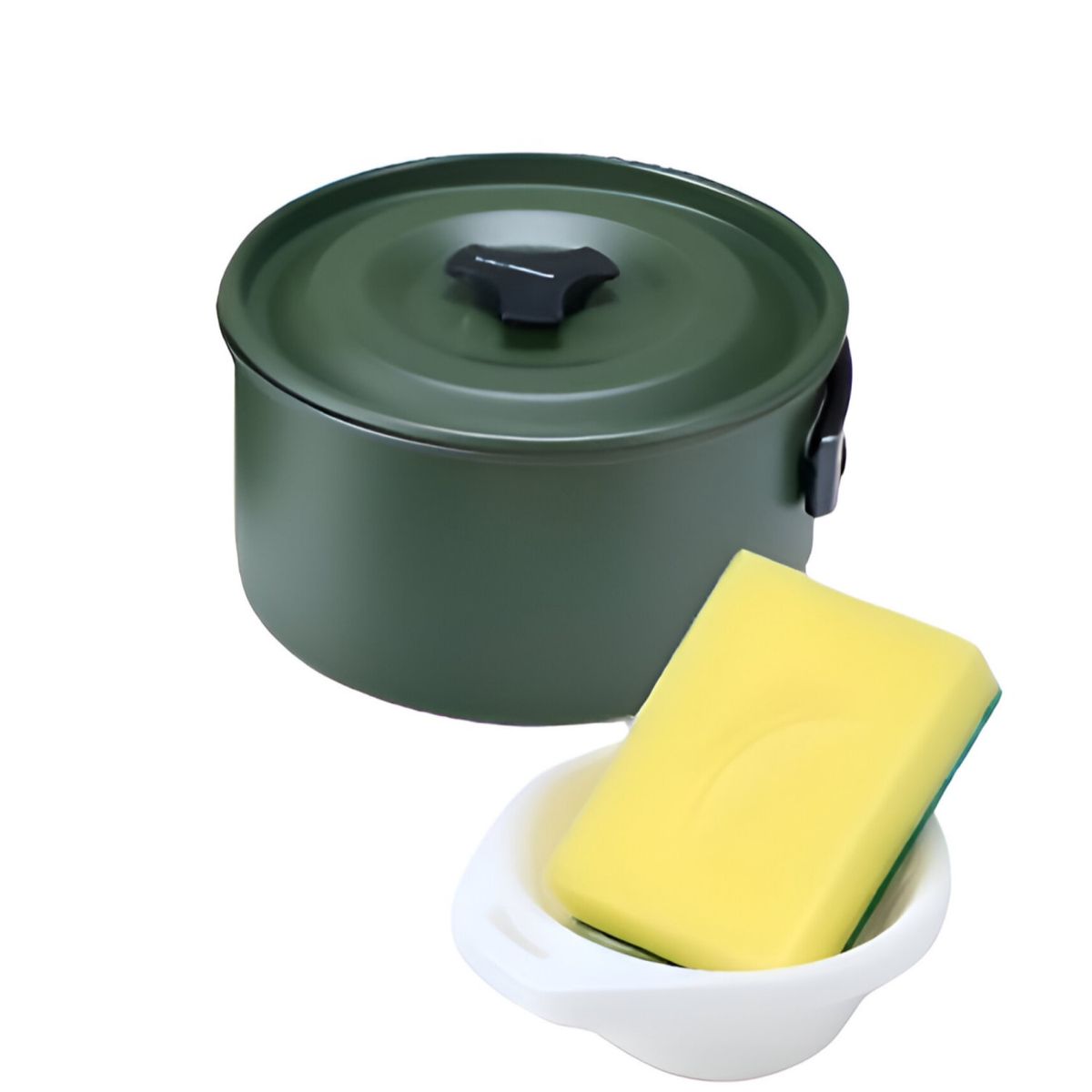 TERRA FORCE - SET OLLAS ALUMINIO CAMPING 3 PIEZAS