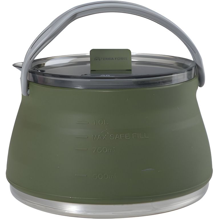 TETERA SILICONA PLEGABLE 1L CAMPING