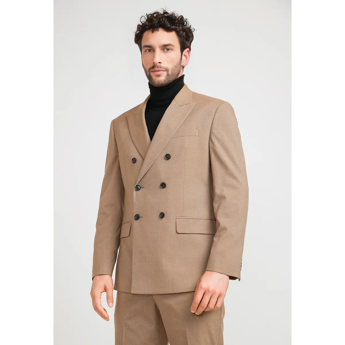 PERRY ELLIS - Chaqueta Formal Hombre Suit Separate Café