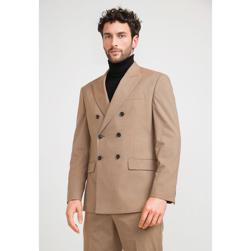 PERRY ELLIS - Chaqueta Formal Hombre Suit Separate Café