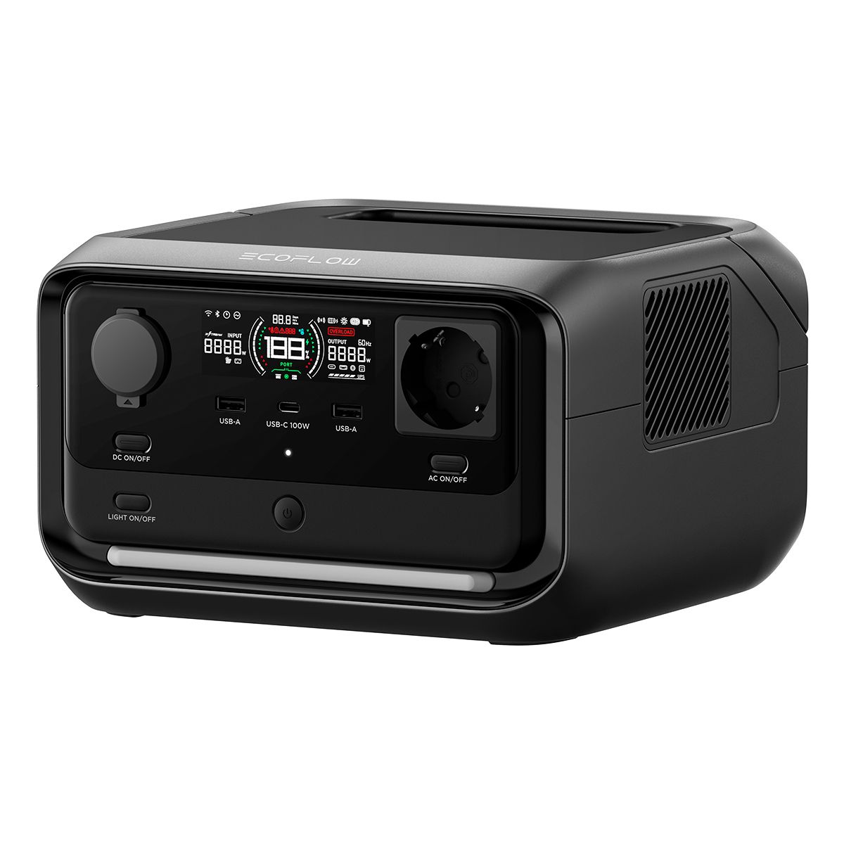 ECOFLOW - EcoFlow Generador River 3 Plus 286Wh + Panel Solar 220W