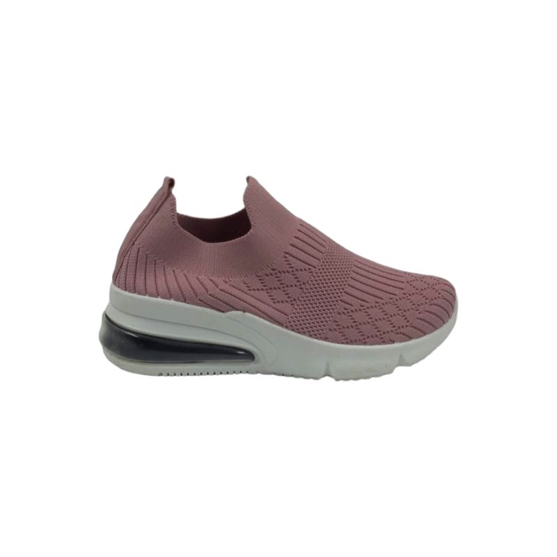 HERIEL - Zapatilla Rosa Textil Mujer