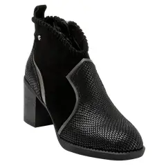 BRUNO ROSSI - Botin Casual Mujer Negro