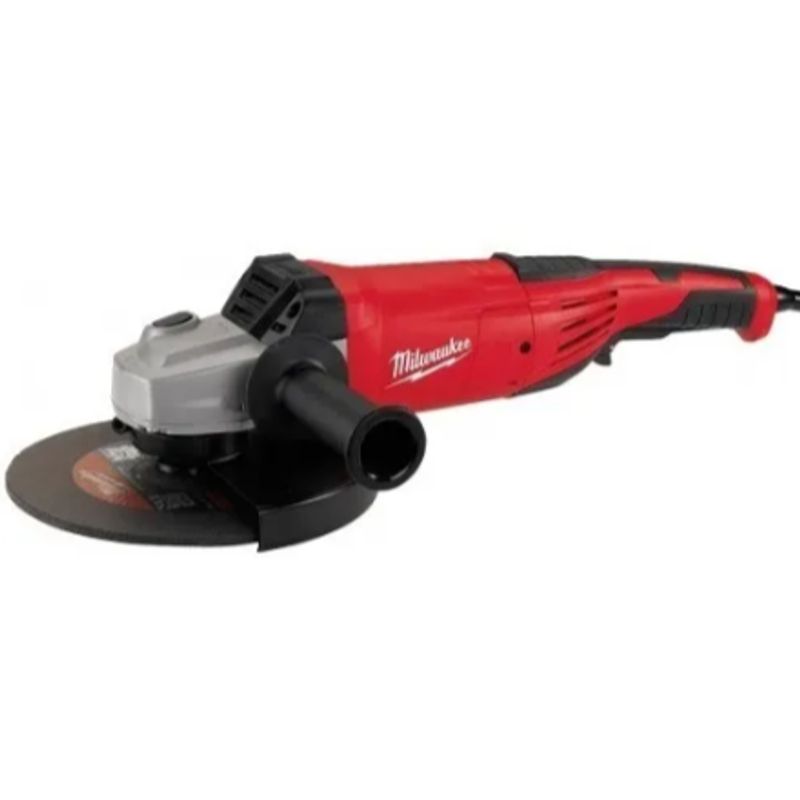 MILWAUKEE - Esmeril Angular 9 (230mm) Milwaukee 2.200w 6.600 Rpm 6087-59 Color Rojo