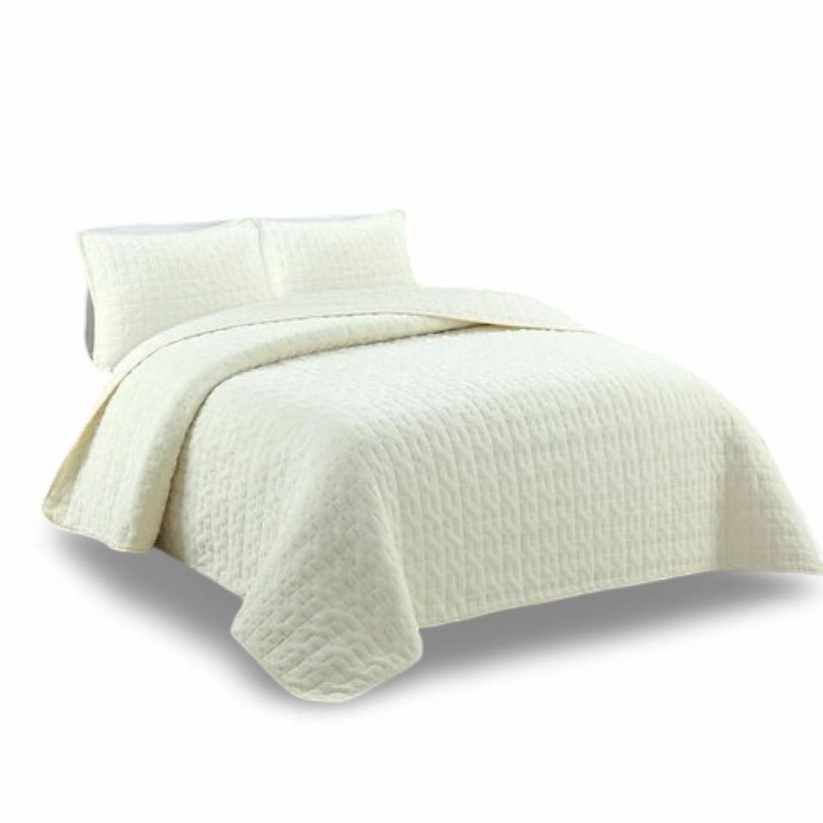 GENERICO - CUBRECAMA QUILT PLUSH DELGADO KING 250X270 GS09