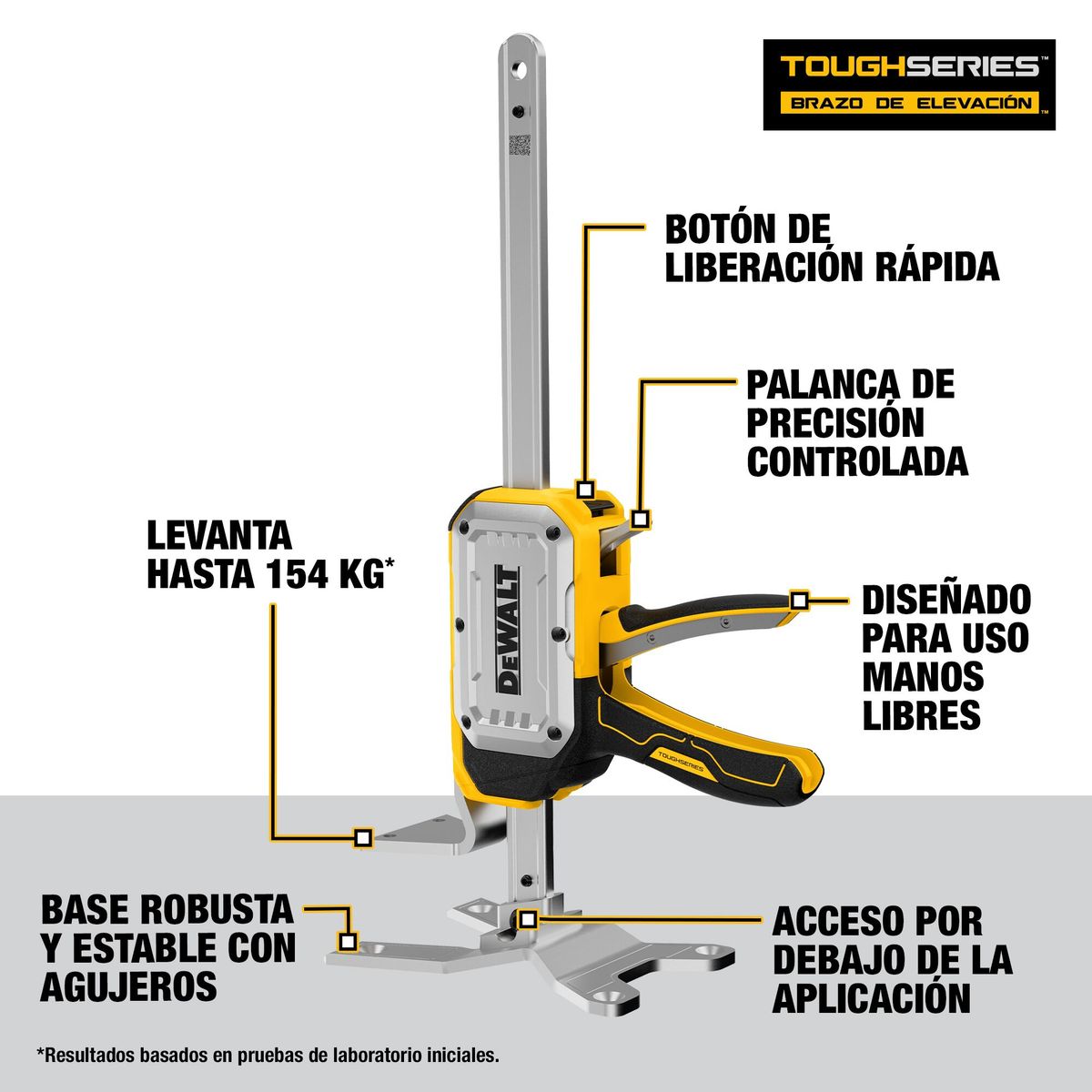 DEWALT - Brazo de elevación 150kg TOUGHSERIES™ DEWALT DWHT83550