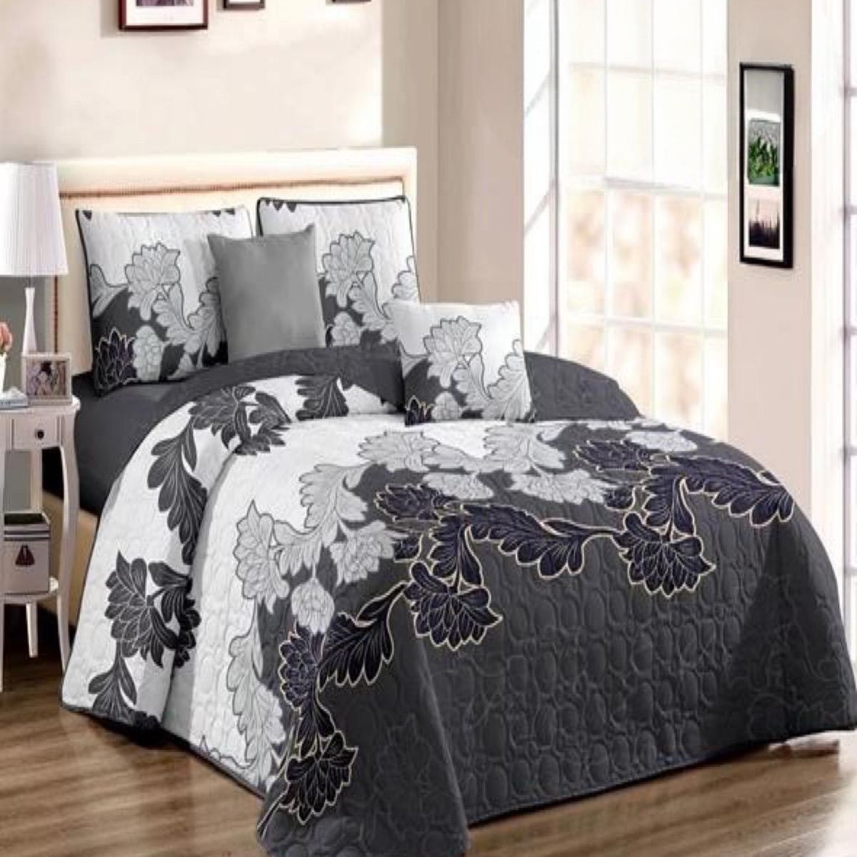 GENERICO - Cubrecama Cobertor Quilt 2 Plaza Primera Verano Q13