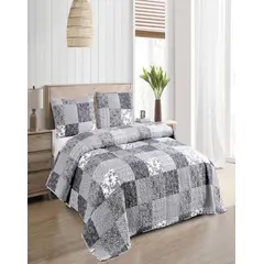 GENERICO - Cubrecama Cobertor Quilt 2 Plaza Primera Verano Q20