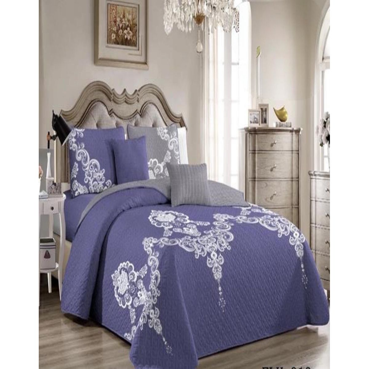 GENERICO - Cubrecama Cobertor Quilt 2 Plaza Primera Verano Q32