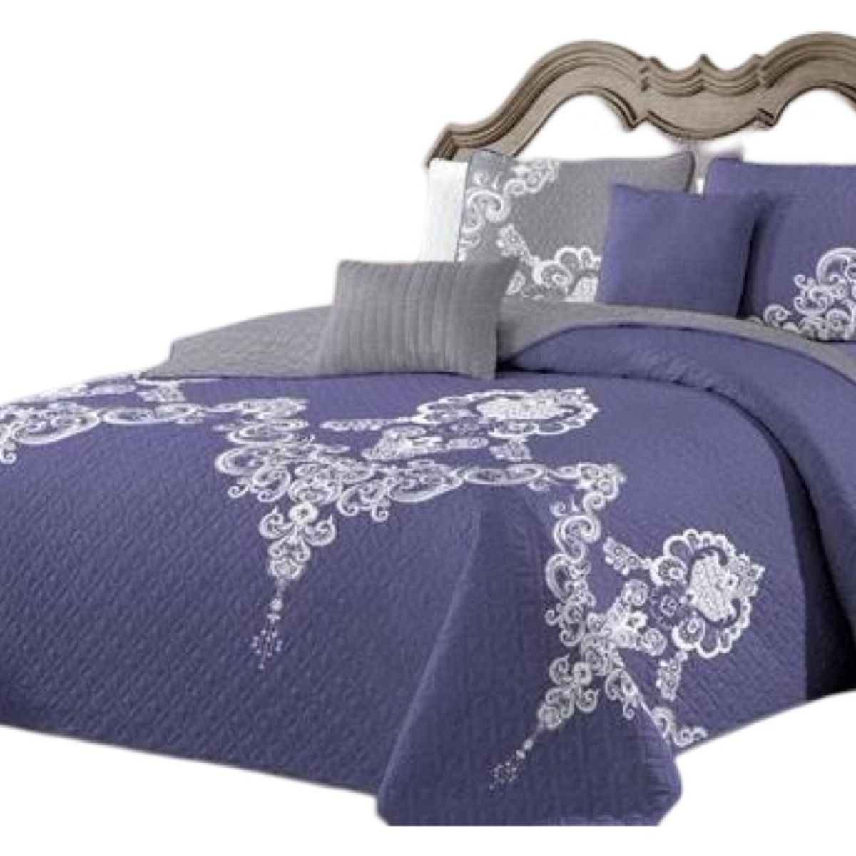 GENERICO - Cubrecama Cobertor Quilt 2 Plaza Primera Verano Q32