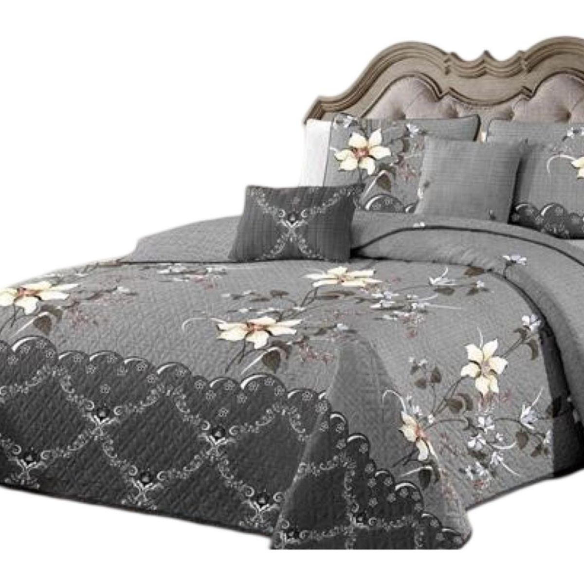 GENERICO - Cubrecama Cobertor Quilt 2 Plaza Primera Verano Q37