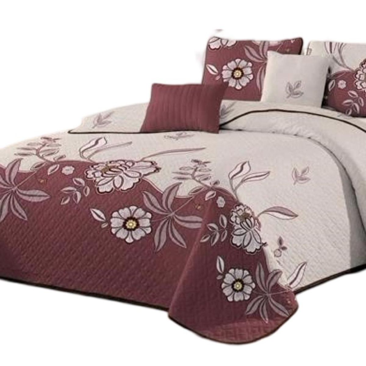 GENERICO - Cubrecama Cobertor Quilt 2 Plaza Primera Verano Q40