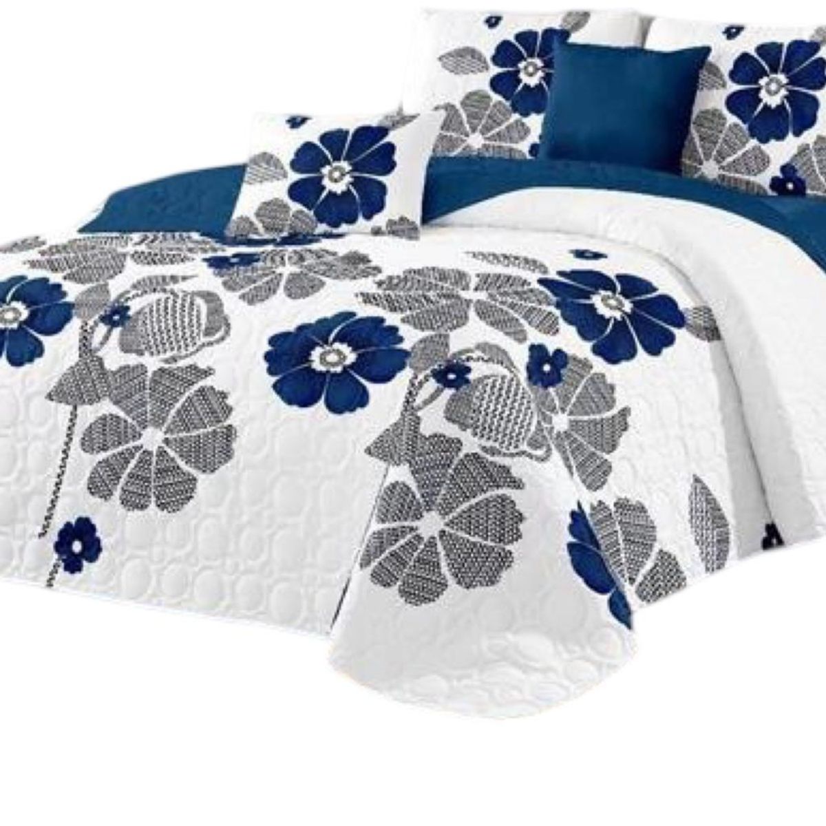 GENERICO - Cubrecama Cobertor Quilt 2 Plaza Primera Verano Q46