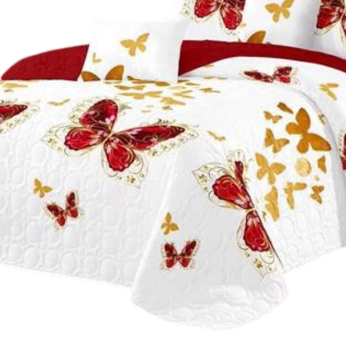 GENERICO - Cubrecama Cobertor Quilt 2 Plaza Primera Verano Q50