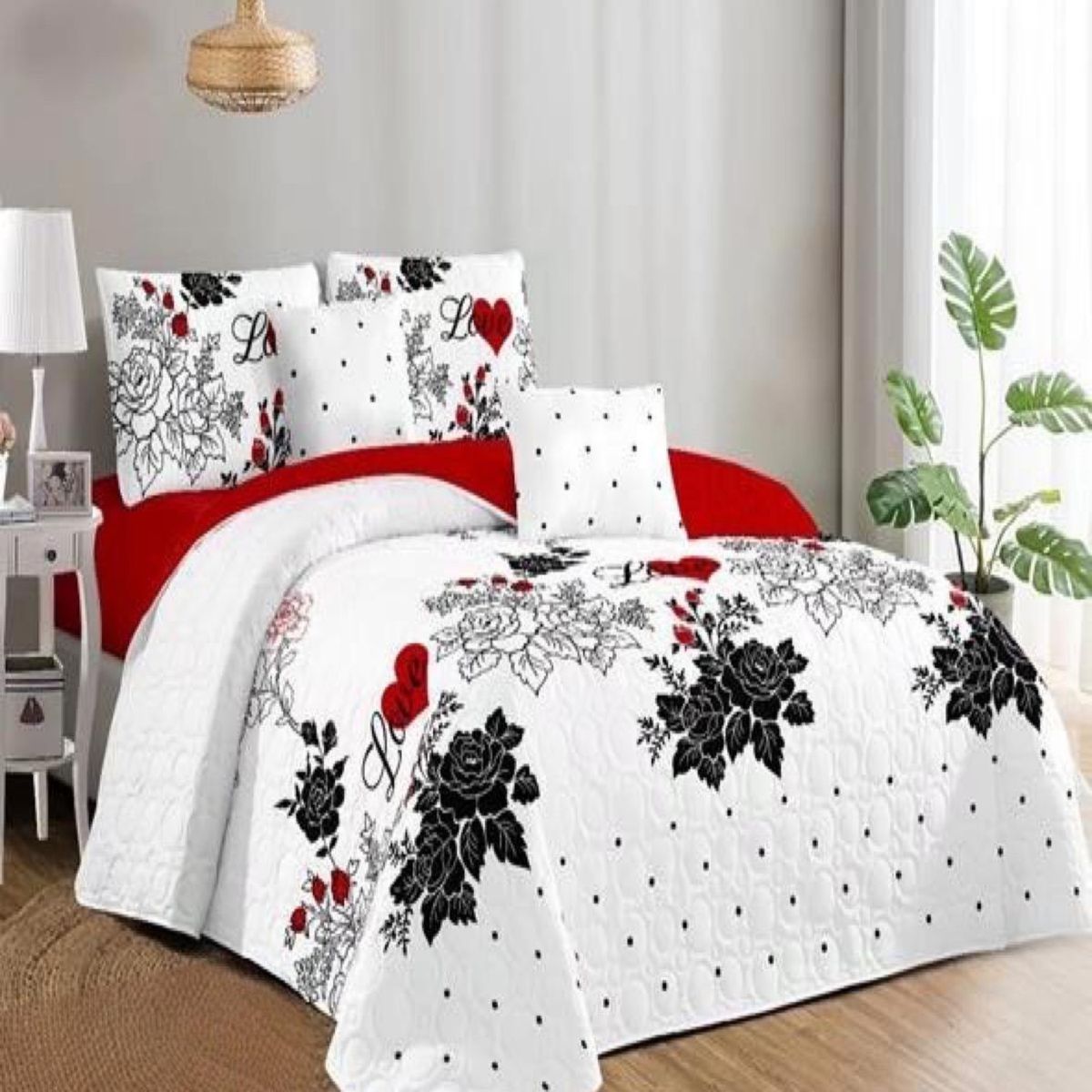 GENERICO - Cubrecama Cobertor Quilt 2 Plaza Primera Verano Q52