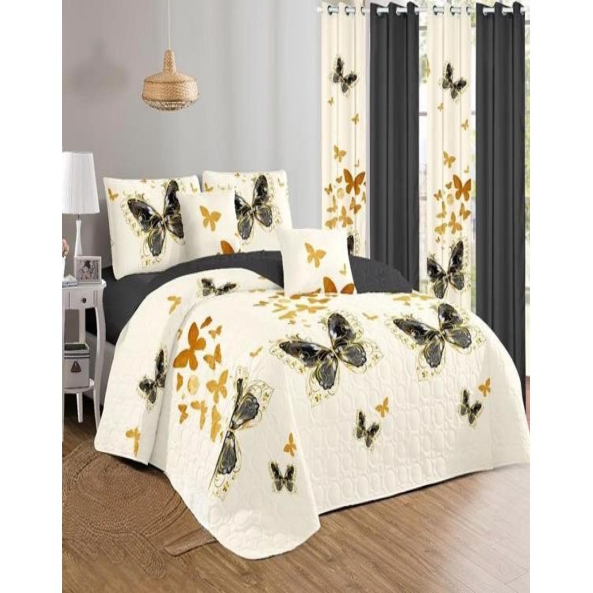 GENERICO - Cubrecama Cobertor Quilt 2 Plaza Primera Verano Q53