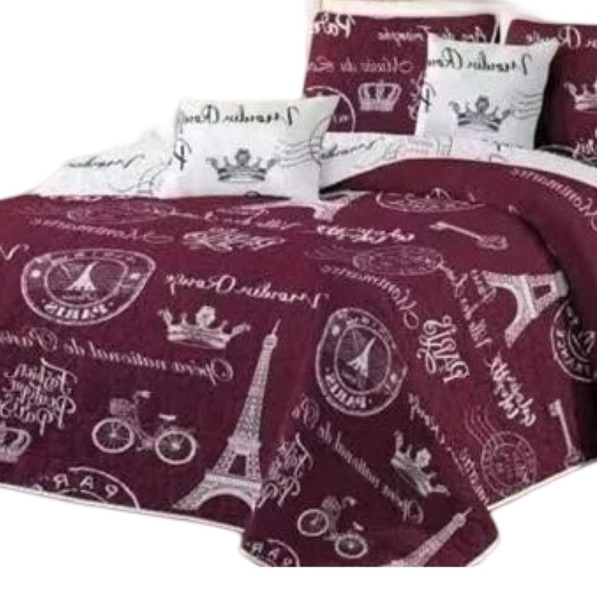 GENERICO - Cubrecama Cobertor Quilt 2 Plaza Primera Verano Q54