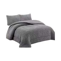 CUBRECAMA DE INVIERNO 2025 CON CHIPORRO 2 PLAZA GRIS