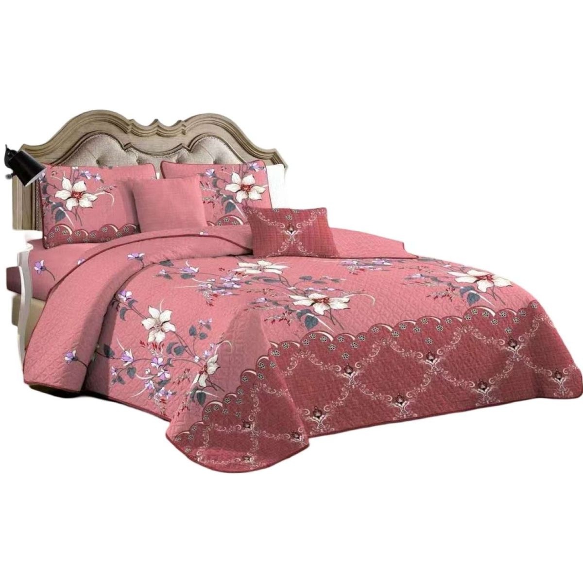 GENERICO - CUBRECAMA CON DISEÑO 2 PLAZAS