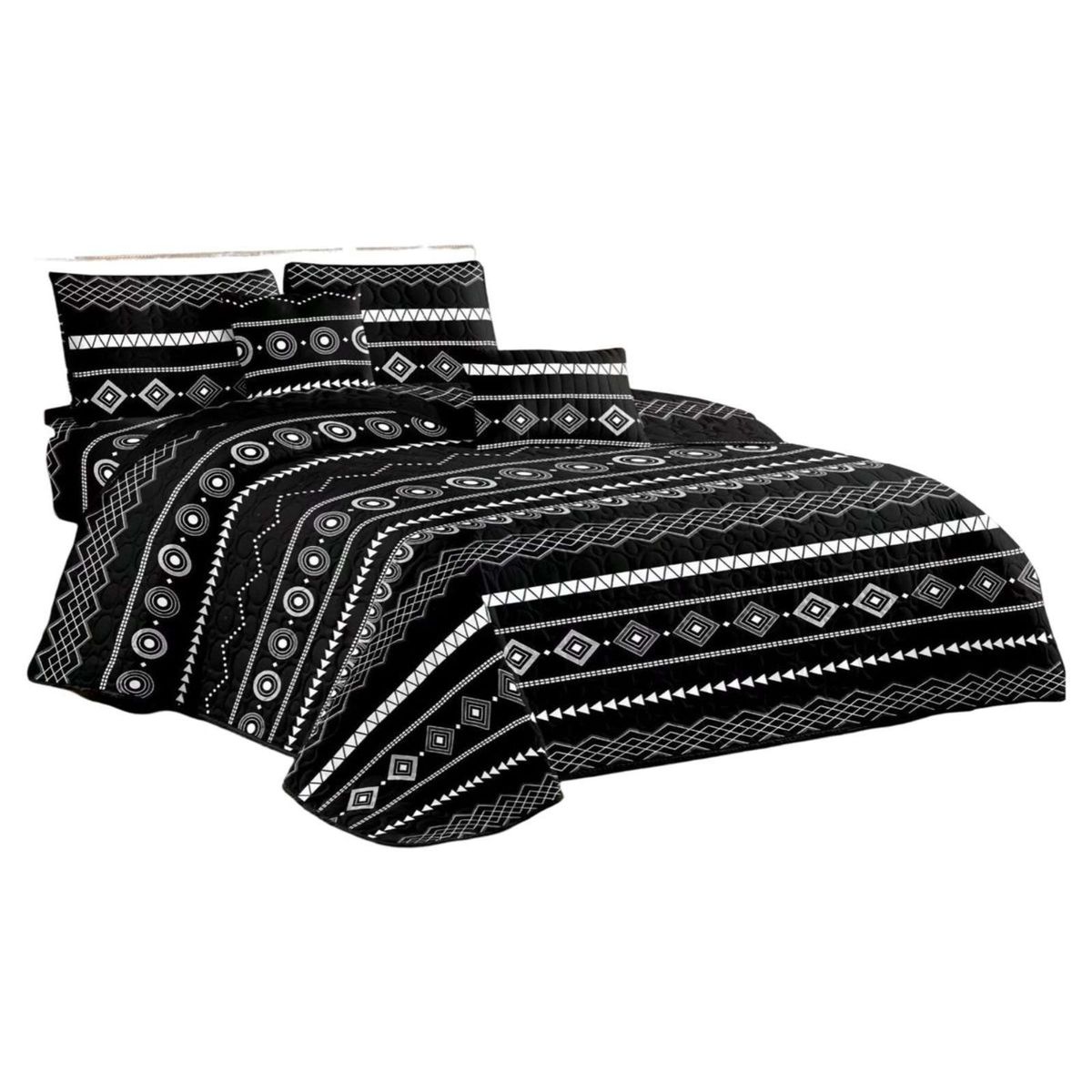 GENERICO - CUBRECAMA QUILT DE VERANO CON DISEÑO 2 PLAZAS